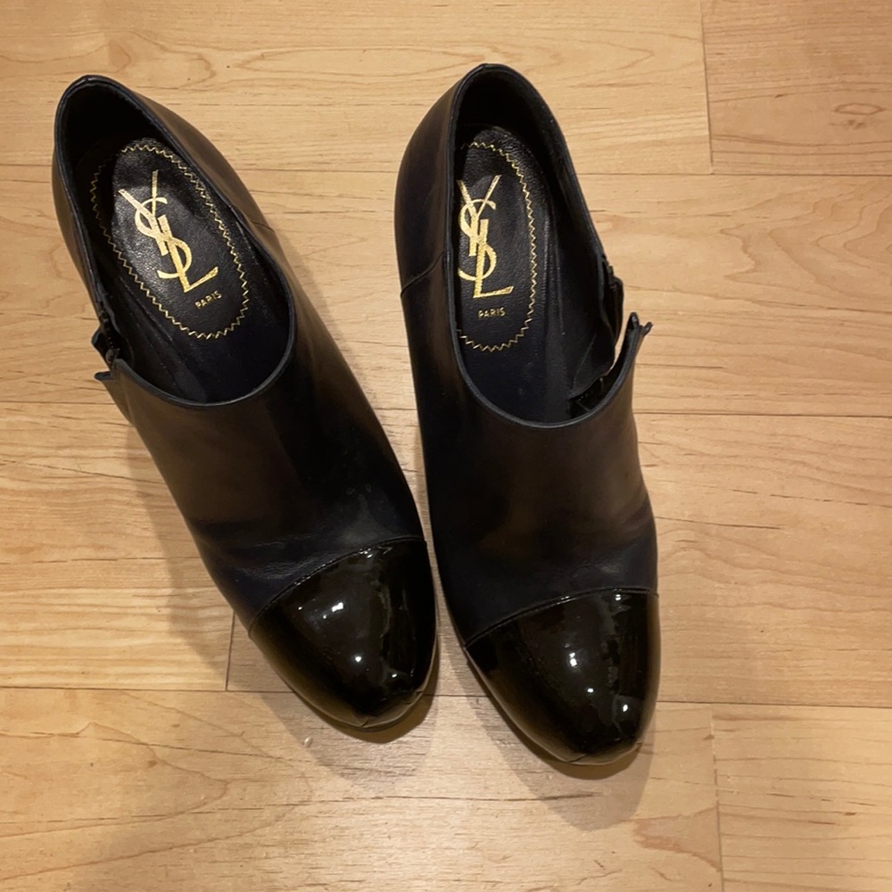 YSL Tribute booties